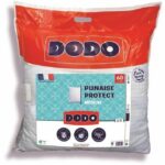 DODO medium pillow 60x60 cm - Anti-bug, anti-mite protection - 550 gr - White - Made in France - Image 4