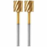 Set of 2 high longevity steel strawberries Dremel Max 115 - Ø 7.8mm cylindrical