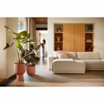 Flower pot - Elho - Vibes Fold Coupe - Pink - L 30 x W 29.5 x H 45 cm - Indoor - 100% recycled - Image 4