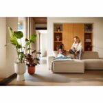 Flower pot - Elho - Vibes Fold Coupe - White - L 30 x W 29.5 x H 45 cm - Indoor - 100% recycled - Image 4