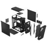 PC Case - FRACTAL DESIGN - Torrent Compact Black Solid - Black ( FD-C-TOR1C-04 ) - Image 3