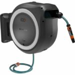 Wall-mounted hose reel - GARDENA - PowerRoll - XXL - P4A - White - Length 40 m - 13 mm hose
