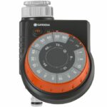 Gardena Easy watering programmer-rotary button-9V battery not supplied-Max 12 bar pressure-Water resistant-(1887-20)