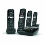 GIGASET Landline Phone AS690 A Quattro Black - Image 2