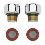 Grohe chromed anti-return valves 47189000 - Image 2