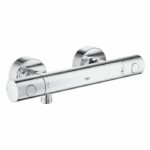 Grohe thermostatic mixer shower precision Get, wall mounting, temperature indicator, integrated filters, 34773000
