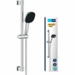 Shower head – GROHE Vitalio Comfort 110 26397001 – 2 jets (Rain/Stimulating) – Easy selection – Water saving – Chrome