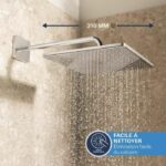 Built-in shower set - 1 jet - Thermostatic mixer - GROHE - 34881000 - Grey - Image 6