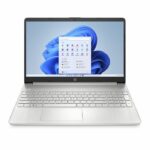 HP 15s-eq2090nf Laptop PC – 15 FHD – AMD Ryzen 7-5700U – 16GB RAM – 512GB Storage – Windows 11 – Silver – AZERTY