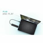 USB-C HUB I-TEC with 4 USB 3.0 Ports with Integrated Cable 20cm - Image 2