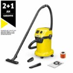 Water and dust vacuum cleaner Karcher WD 3 P V -19/4/20 - Polypropylene 19 L - 1000W tank (electroportive intake)