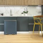 Kitchen pedal bin - MAJOR - KITCHEN MOVE - 60L (2x30L) - Stainless steel - Matt grey - Image 5