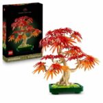 LEGO Botanicals 10348 Japanese Red Maple Bonsai Tree – Adult Building Kit