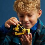 LEGO 42163 Technic Bulldozer, Construction Toy for Children, Excavator Vehicle - Image 5