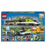 LEGO 60337 City Express Passenger Train, Remote Control Locomotive Toy with Headlights, Tracks, Food Car, Ages 7 and up - Image 6