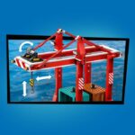 LEGO City 60422 Harbor and Merchant Ship, construction toy for ages 8 and up - Image 4