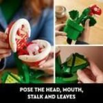 LEGO Super Mario 71426 Piranha Plant, Articulated Figure with Tube and 2 Pieces, Model for Adults, Gift Idea - Image 5