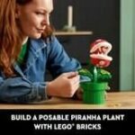 LEGO Super Mario 71426 Piranha Plant, Articulated Figure with Tube and 2 Pieces, Model for Adults, Gift Idea - Image 6