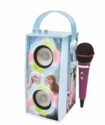 THE SNOW QUEEN Trendy portable Bluetooth speaker with microphone and light effects LEXIBOOK