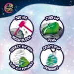 Moon Lab - Science Kit - THE MOON ACADEMY - Digging Block, Luminous Minerals - Image 4