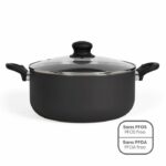 28 cm Dutch oven - Livoo - MEP151N - Black