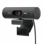 Logitech - Brio 500 HD webcam with Auto Expo - Graphite