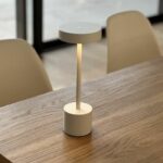 Wireless table lamp - LUMISKY - ROBY WHITE - H30 cm - Touch aluminum - Matt white - LED - Image 3