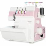 Overlocker - MEDION - SO 90 - 91W - Needle type 11, 14, 16 - 1200 rpm - LED - Pink