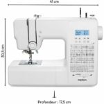 Digital Sewing Machine - MEDION - SD 36 - 38W - 270 Stitches - 700 rpm - LED - White - Image 4