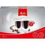MELITTA Set of 2 borosilicate glasses for long coffee 200 ml transparent - Image 2