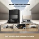 MOVA V50 Ultra Complete Robot Vacuum Cleaner - 24,000 Pa Power - Thermal Floor Washing with DuoSolution System - Image 2