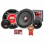 MTX TX665S Speakers Kit 16.5cm 2-way 90W RMS 4O aluminum chassis neodymium tweeter silk dome coil TSV TIL - Image 2
