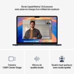 Apple - 13.6 MacBook Air M4 (2025) - 16GB RAM - 512GB Storage - 10-core CPU - 10-core GPU - Midnight - Image 5