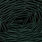 Double-sided PVC reed screen - NATURE - 1 x 3 m - 1600 g/m² - Blackout 4/5 - Anti-UV - Green - Image 2