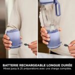 NINJA Blast Max Portable Blender - BC251EULD - 530 ml bowl - 2h battery life - cordless - BPA-free - lavender – Bild 2