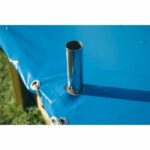 Winter and safety cover for wooden swimming pool - UBBINK - Rectangular 200x350 - Thickness 550gr - Complies with NF P 90-308 - Image 3