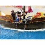 PLAYMOBIL 71318 Pirate Rowboat - Pirates - With two characters, two cannons - Ages 4 and up - Image 3