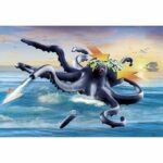 PLAYMOBIL 71419 Pirate with giant octopus - Pirates - With a pirate, a cannon, a giant octopus monster - Ages 4 and up - Image 3