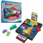 ThinkFun Rush Hou- Logic game-Puzzle-Traffic jam-40 challenges 4 levels-1 player or more-ages 8-Ravensburger-Mixed-6600 - Image 2