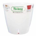 RIVIERA Water reserve tray - Round - Ø 36 x H 33 cm - White - Image 2