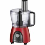 Food processor - RUSSEL HOBBS - Desire Red - 600 W - 2 speeds + pulse - Red