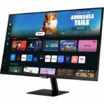 PC screen - SAMSUNG - SMART MONITOR M5 CM500 - 32 FHD - VA panel - 60Hz - HDR10 - HDMI - Speakers - Black - Image 3