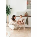 Portable booster seat - TINEO - 30 x 28 x 13 cm - Ultra Compact - Camel / Bears - Image 6