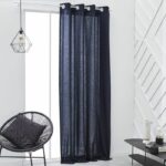 TODAY eyelet curtain - 140x240cm - 100% Cotton - Navy