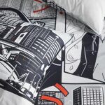 Bedding set - TODAY - JAVA - 2 people - 240x220 cm - Cotton - Manga print - White - Image 4