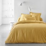 Taie de bocin teday essential - 45 x 185 cm - 100% united cotton - ocher - Image 2