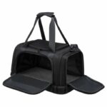 TRIXIE Plane Pet Carrier Bag - 28 x 25 x 44 cm - Black - Image 3
