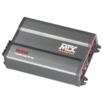 Amplifier - MTX AUDIO - 4-channel class-AB 4x50Wrms - 40 or 4x 75Wrms - 20 with variable active filter