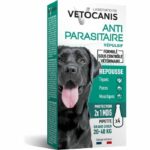 VETOCANIS 4 anti-flea and anti-tick pipettes - for large dog 20-40 kg - 2x 1 month protection