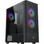 Mid-Tower PC Case without PSU - XIGMATEK HERO II Air 3F (Black) - ATX/Micro ATX - 3x120mm FRGB - Mesh - USB 3.0/2.0